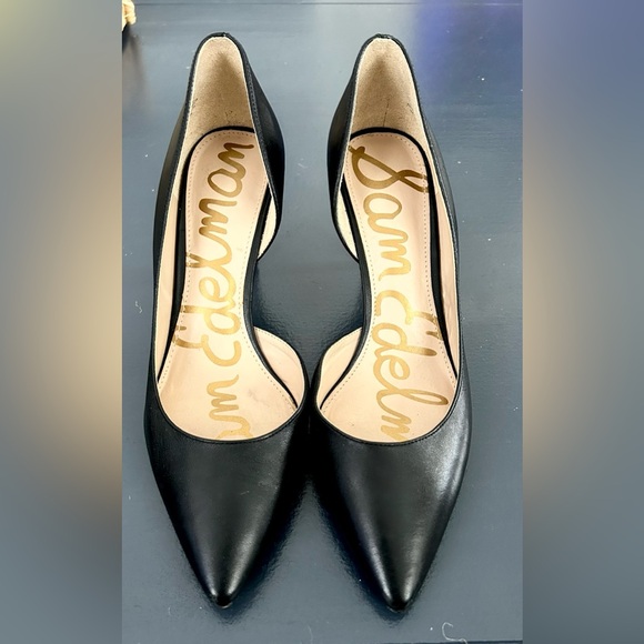 SAM EDELMAN STILETTO HIGH HEELS, BLACK, SIZE 7.5 M - Picture 7 of 11